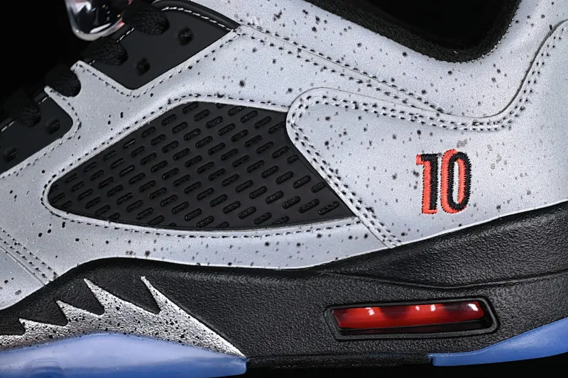 All categories Air Jordan Jordan series basketball shoes Air Jordan 5 Air Jordan 5 Low "Neymar" AJ5 Joe 5 cement gray low-top basketball shoes 846316-025
